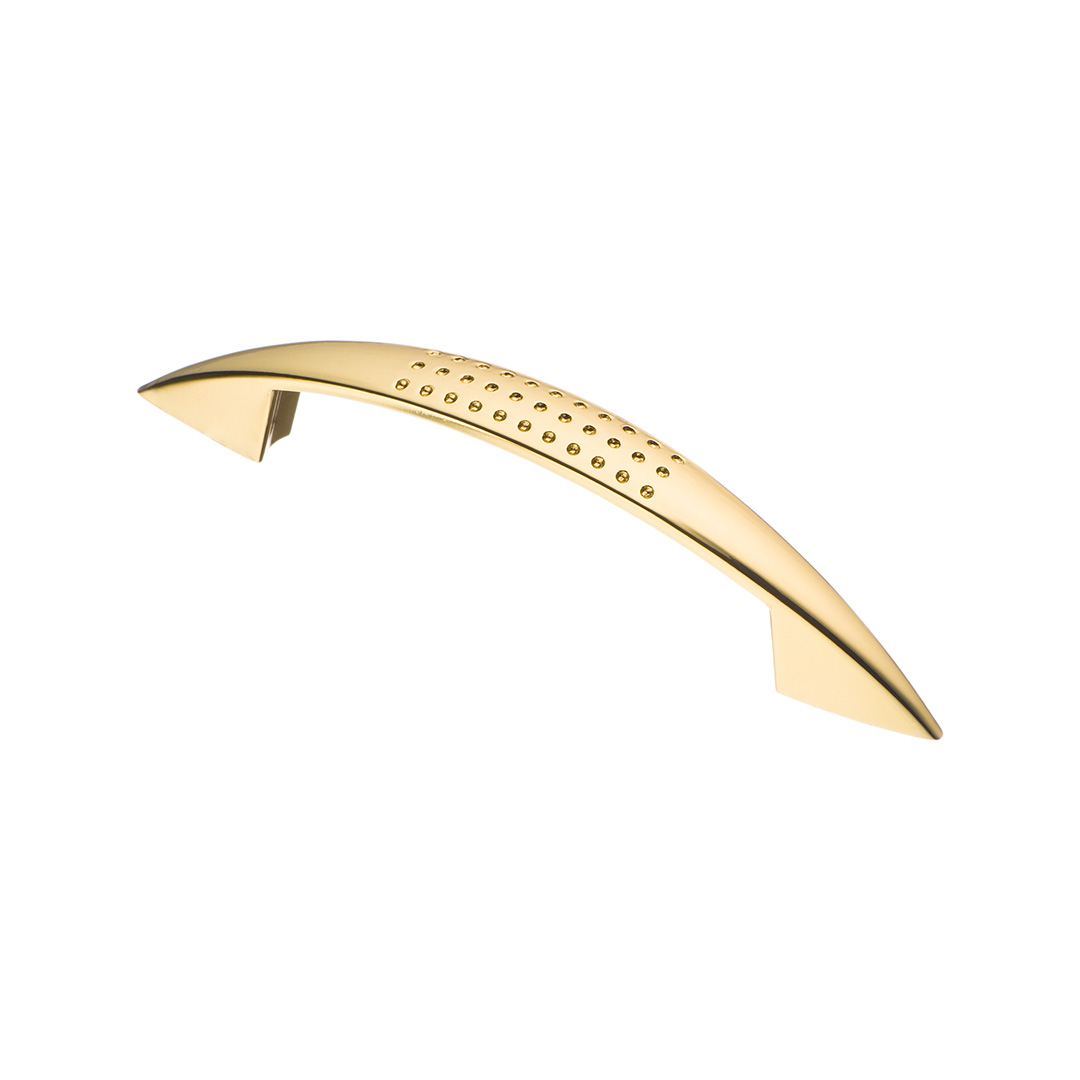 S-2130-96 OT Ручка-скоба, 96мм, Д127 Ш14 В26, золото