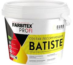 Покрытие декорат. "BATISTE" Лессирующий состав перламутровый серебро 2,5л
