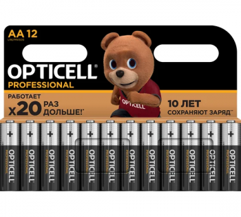 Батарейки Opticell Professional LR6 к-т 12шт