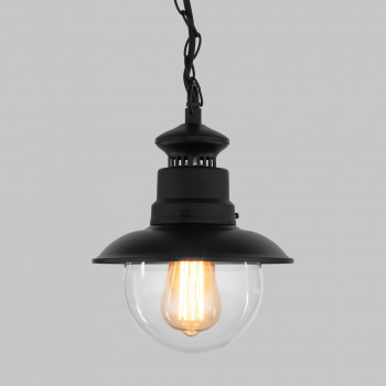 Светильник уличный подвесной Talli H,1XЕ27X60Вт, IP44 цвет:черный 