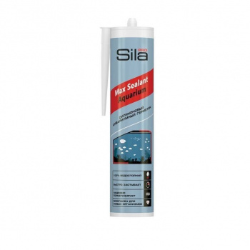 Герметик Sila PRO Max Sealant, AQ,  силик., для аквариумов, бесцвет., 280 мл.