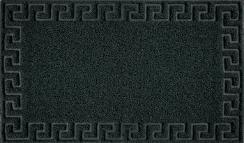 Коврик "Spongy" Меандр  40х60 см, черный, SUNSTEP