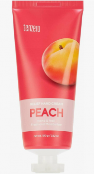 Крем для рук с экстрактом персика Tenzero Relief Hand Cream Peach 100мл