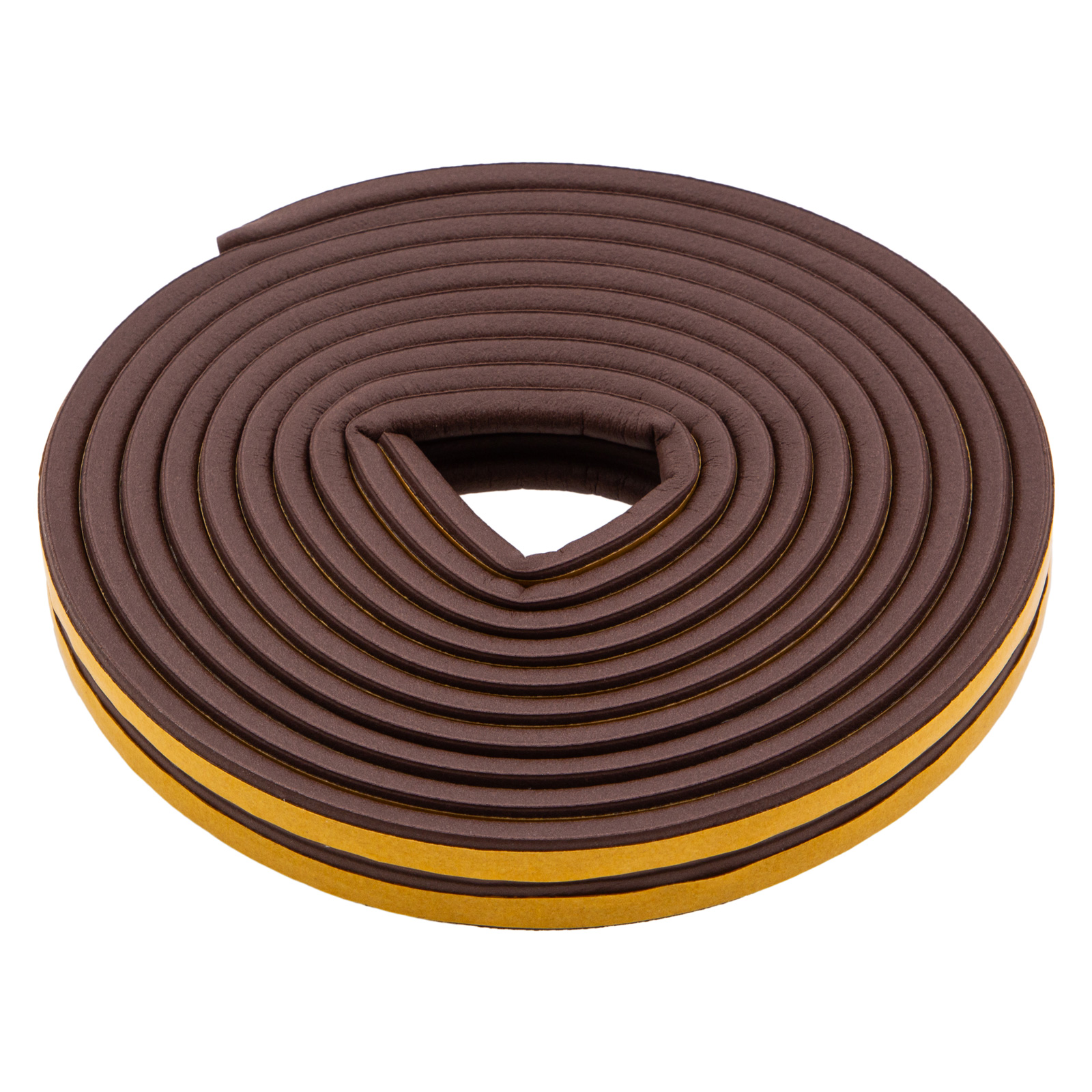 Уплотнитель, 6 м, профиль Р, коричневый, Россия Сибртех