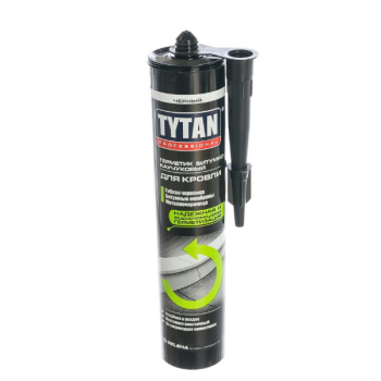 Герметик Tytan Professional  битумно-каучуковый для кровли черный 310 мл