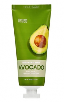 Крем для рук с экстрактом авокадо Tenzero Relief Hand Cream Avocado 100мл