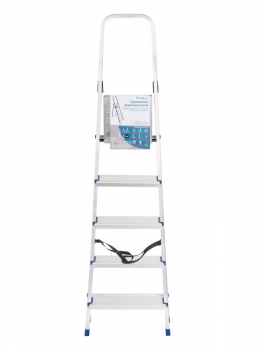 Лестница-стремянка алюминиевая, 5 ступеней до 150 кг