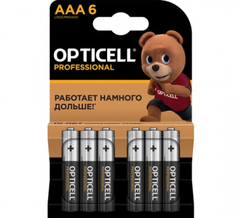 Батарейки Opticell Professional LR03 к-т 6шт