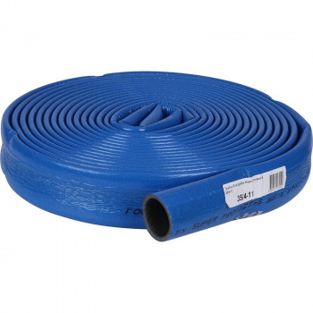 Теплоизоляция D 22х4 мм, бухта 10 м, цвет синий, Супер Протект/Тилит