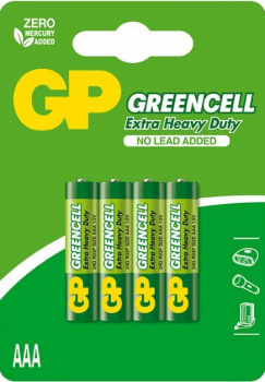 Батарейка GP greencell AAA 24G-2CR4