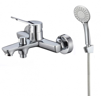 Смеситель для ванны с коротким изливом Enjoy, Milardo, ENJSB00M02