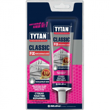 Клей монтажный Tytan Professional Classic Fix  100 мл прозрачный