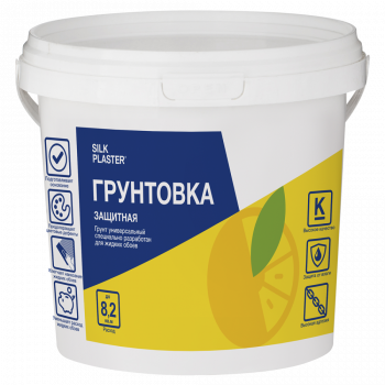 Грунтовка для жидких обоев Silk Plaster, объем 1 л