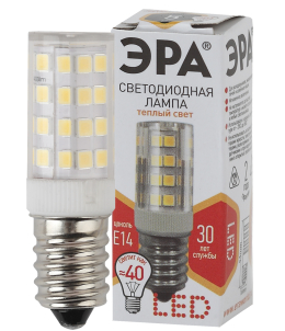 Лампа светодиодная ЭРА STD LED T25-5W-CORN-827-E14 5Вт теплый белый свет Е14
