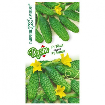 Огурец Зятек F1+Теща F1 автор.серия Дуэт 20 шт. Н17