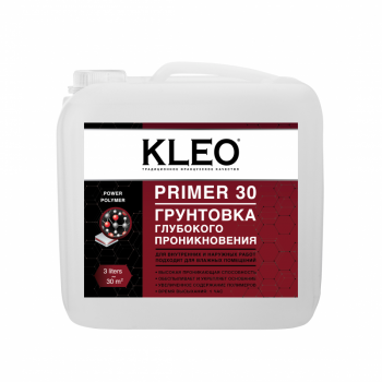 Грунтовка глубокого проникновения KLEO PRIMER 50, 5кг