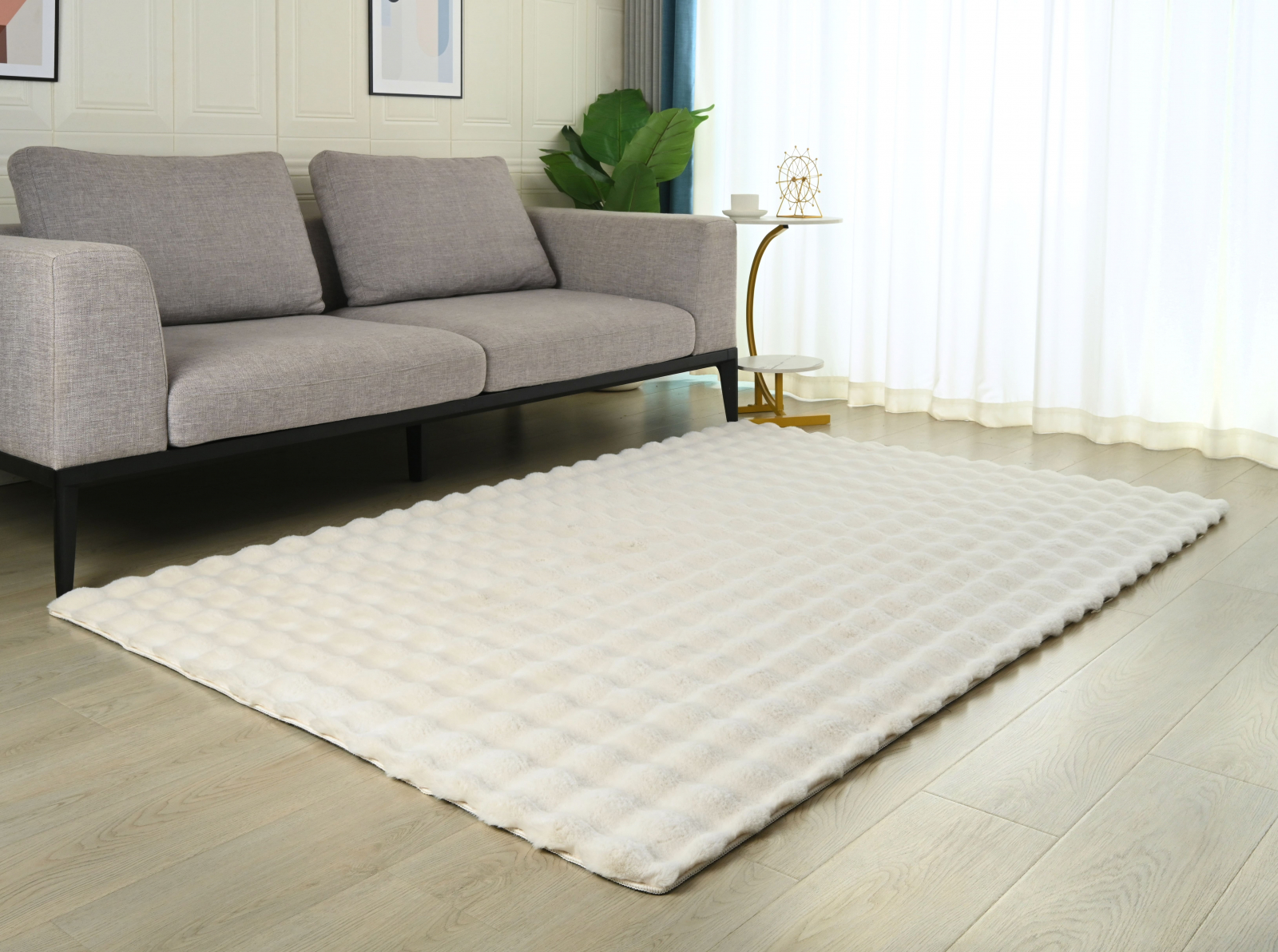 GP-00104833 Ковер BUBBLE PREMIUM PIXEL MS2000, 1,2х1,7, STAN, CREAM