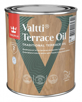 Масло для террас Tikkurila Valtti Terrace Oil EC 0,9л