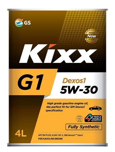 L210744TE1 Масло моторное 5W30 SN PLUS-RC-GF-5 KIXX G1 Dexos1 Gen2 4л синтетическое