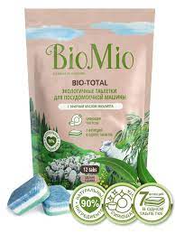 Таблетки BioMio Bio-Total для п/м машины с маслом эвкалипта 1/12 табл.
