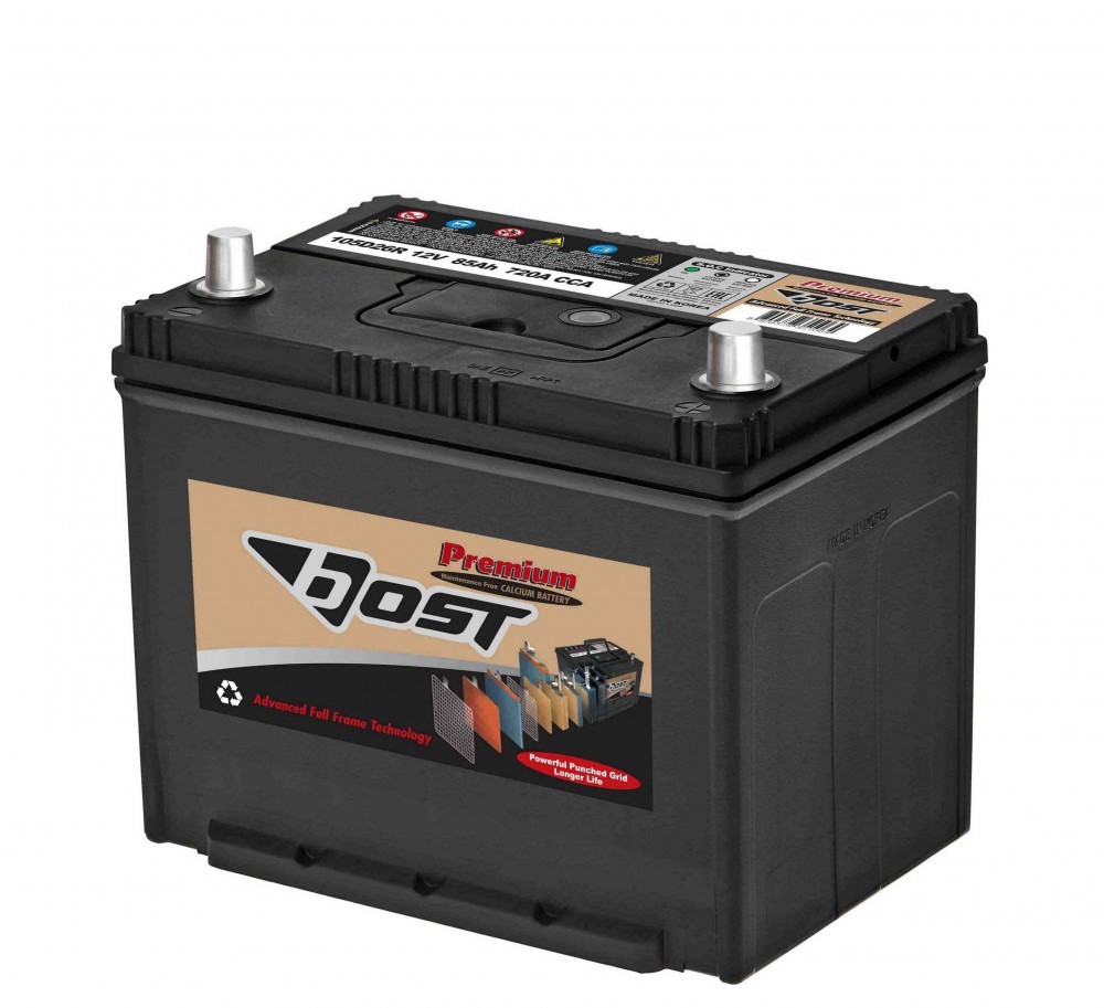105D26R BOST Аккумулятор 105D26R Ёмкость 85Ah, CCA,Пусковой ток 720А BOST PREMIUM MF