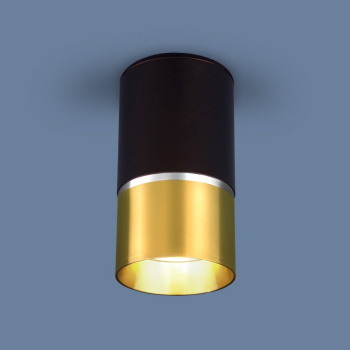 Светильник накладной черный/золото GU10*1*35W 2 м кв. DLN106 GU10 