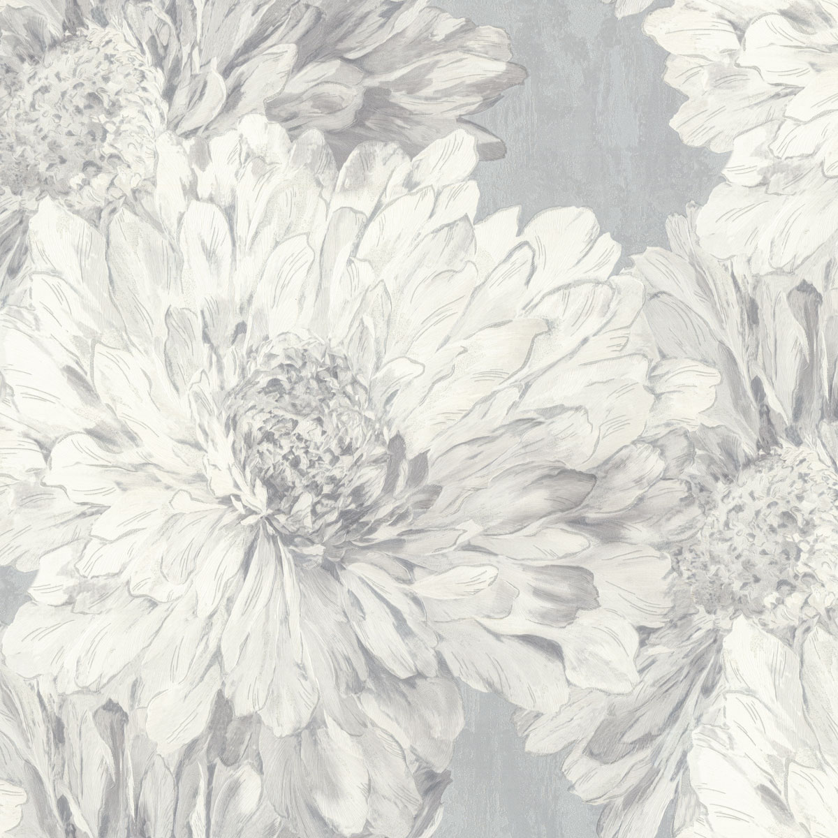 7253-11 Обои флизелиновые Stella, мотив серый 1,06x10,05м