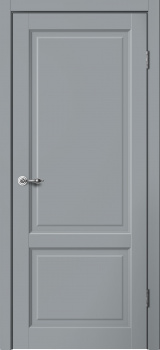 Полотно дверное глухое ПВХ C02 800 эмалит серый
