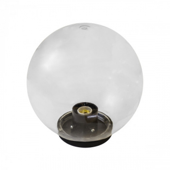 Садово-парковый светильник ЭРА НТУ 02-60-202 шар прозрачный призма на опору / кронштейн IP44 Е27