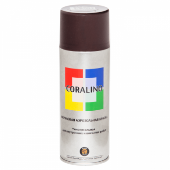 Краска-спрей CORALINO RAL8017 Шоколадно-Коричневый, 520 мл