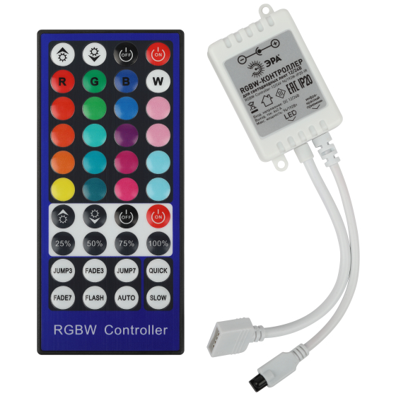 Screenshot 2024-10-22 at 16-13-24 Контроллер ЭРА для светодиодной ленты с ИК пультом RGBW-Controller-12_24V-96_192W-IP20-IR