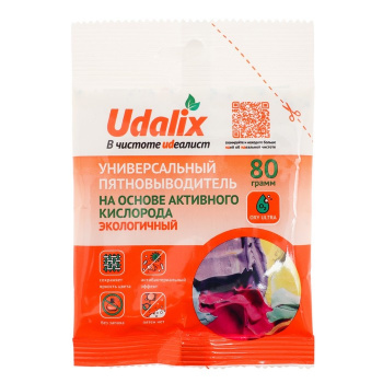 Пятновыводитель Udalix Oxi ultra 80 г