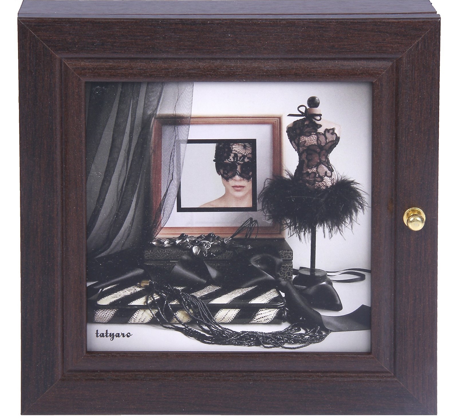 3035700 Ключница Леди Соблазн, венге