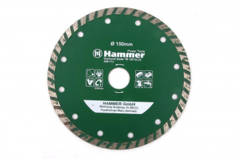 Диск алм. HAMMER 206-113 DB TB 150*22мм  турбо