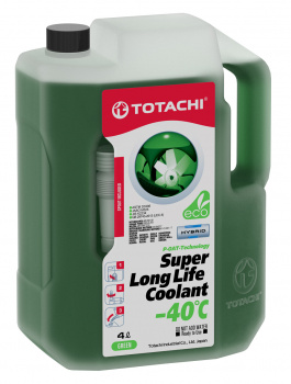 Антифриз TOTACHI SUPER LONG LIFE COOLANT Green -40C 4л