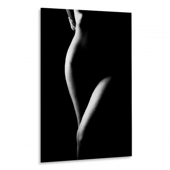 Картина на холсте "Женщина в темноте-2" 50х30см.