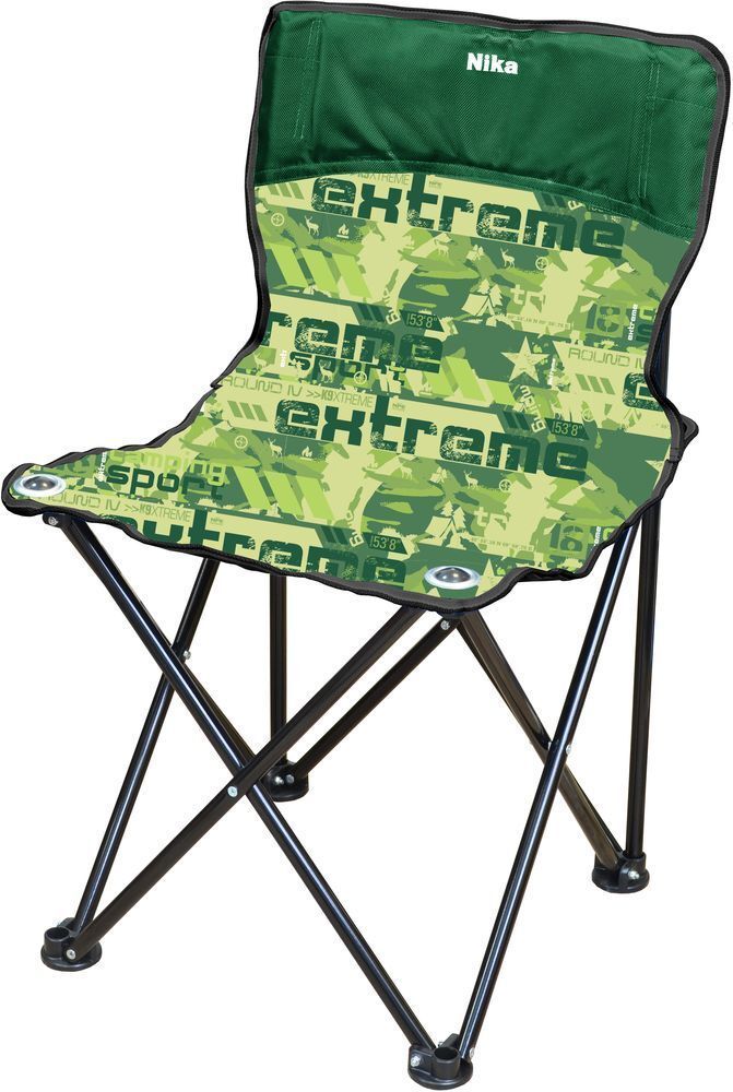 Стул складной "ПРЕМИУМ 1" 28,5*34*31 сафари/хаки м.н. 100 кг. 