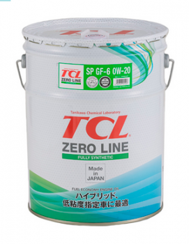 Масло моторное TCL Zero Line, API SP, ILSAC GF-6A 0w20 Синтетическое 20л