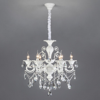 Люстра подвесная Bogates Strotskis, белый Е14*6*60Вт 294/6 (30 кв.м.)