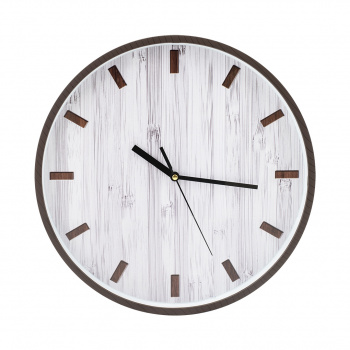 Часы настенные "Дерево", серый-коричневый 30х30 см