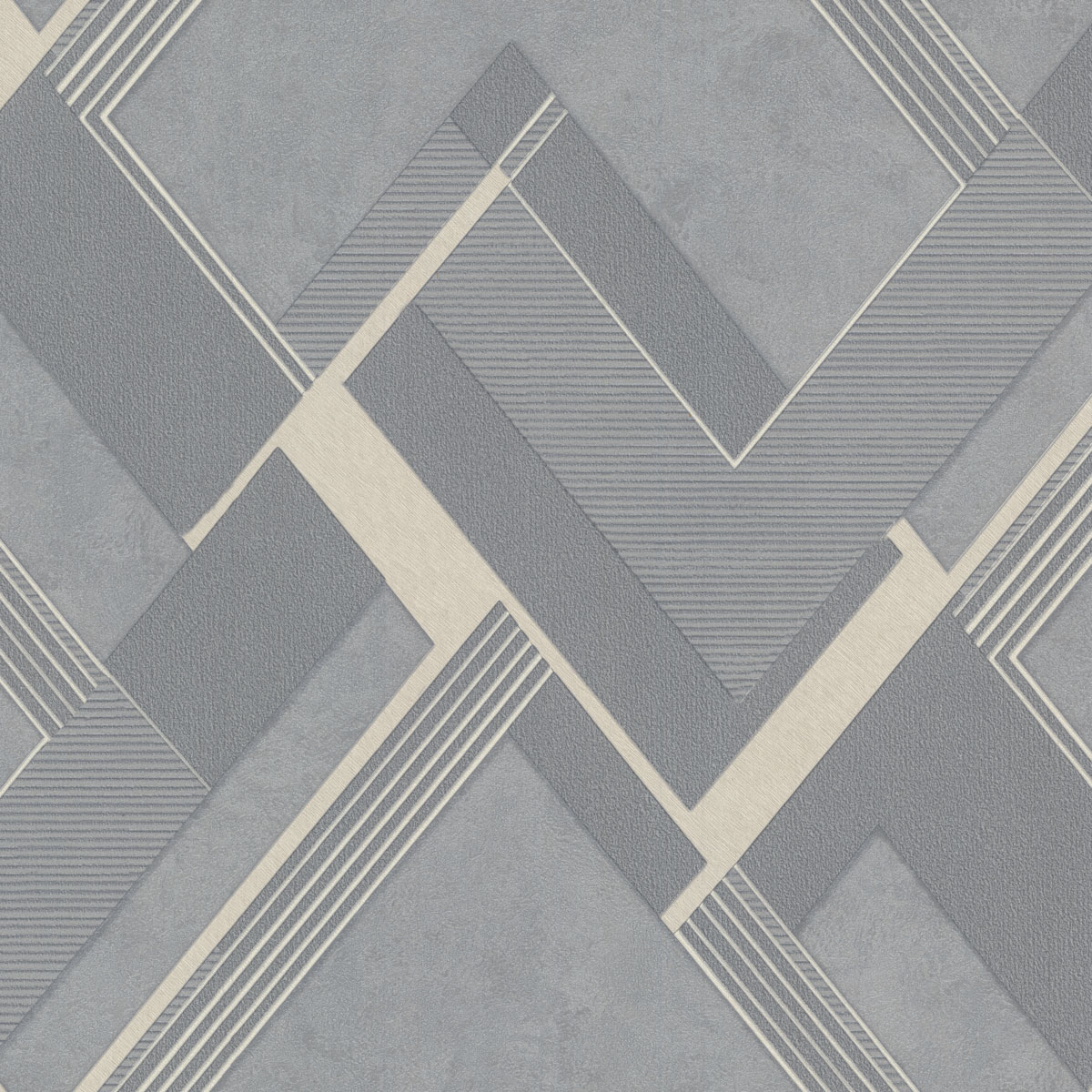 9216-23 Обои флизелиновые Techno, мотив серый 1,06x10,05м