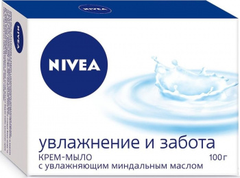 Крем-мыло NIVEA Увлажнение и забота 100 г