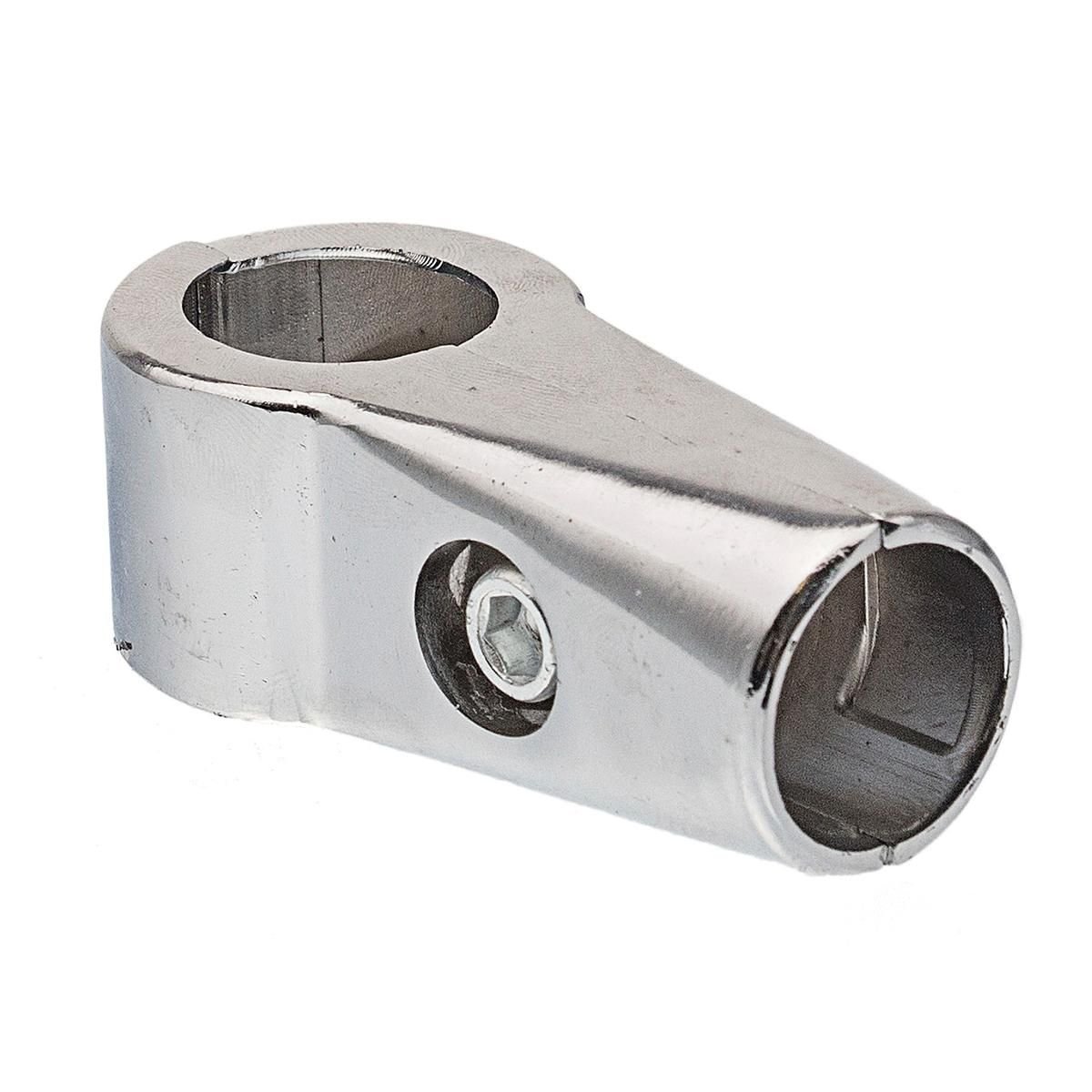 127448 Соединитель 2-х труб Т-образно усилен., хром (1 шт) Tech-Krep