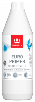 Грунт Tikkurila Euro Primer 0,9л концентрат 1:3