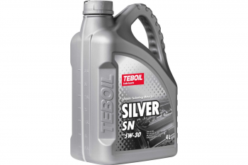 Масло моторное 5W30 SN TEBOIL Silver 4л п/синтетическое