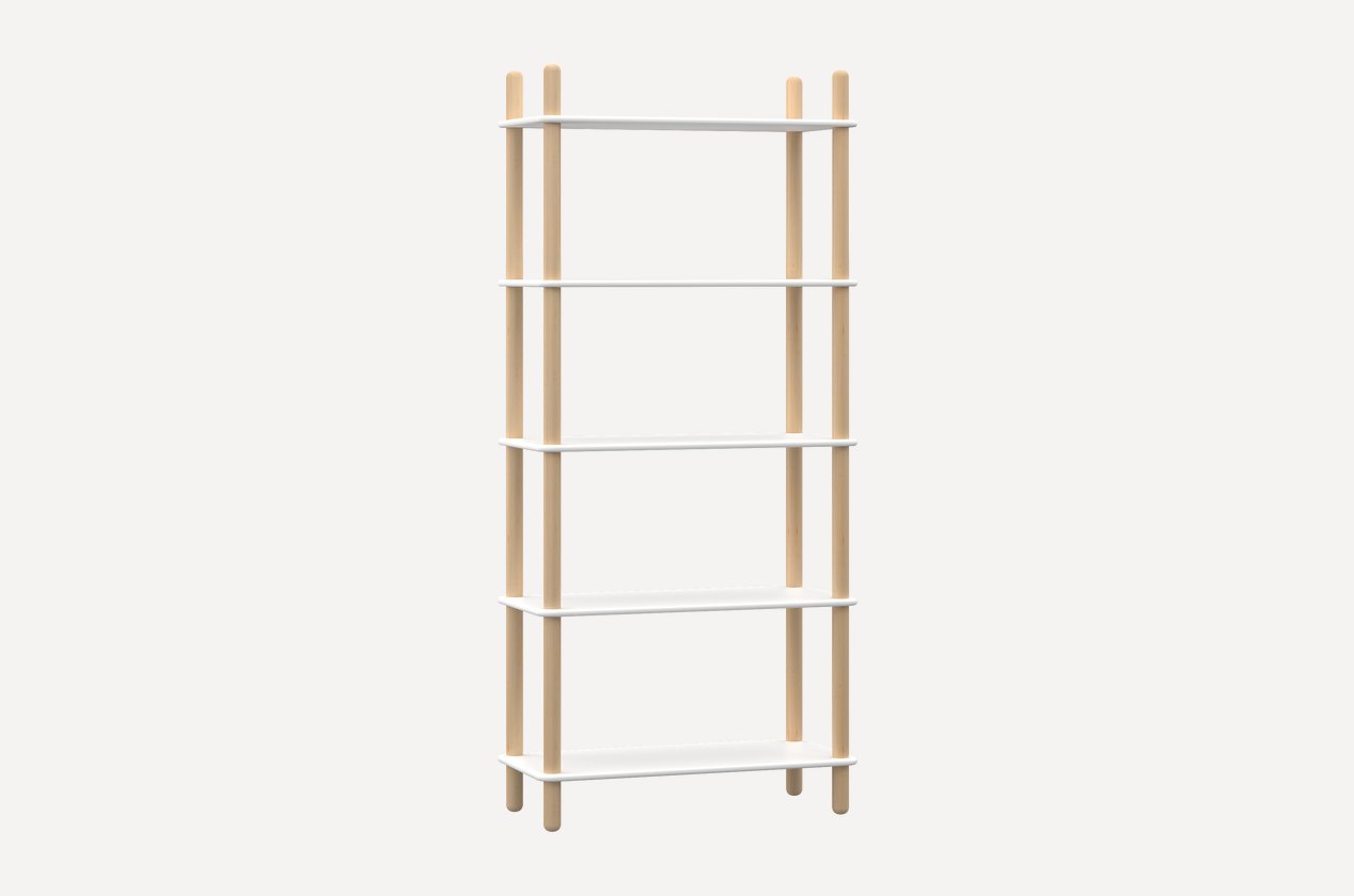 Стеллаж Олав-1 White