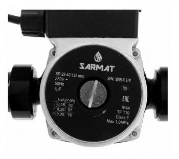 Насос циркуляционный SARMAT SR 25-40/130, 1", 130мм, 4м, 50л/м 