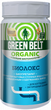 Биолокс биопрепарат для очистки стоков Green Belt туба 180 гр