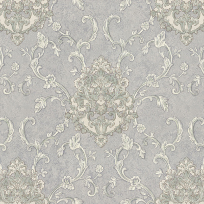 9174-24 Обои флизелиновые Castello, мотив серый 1,06x10,05м