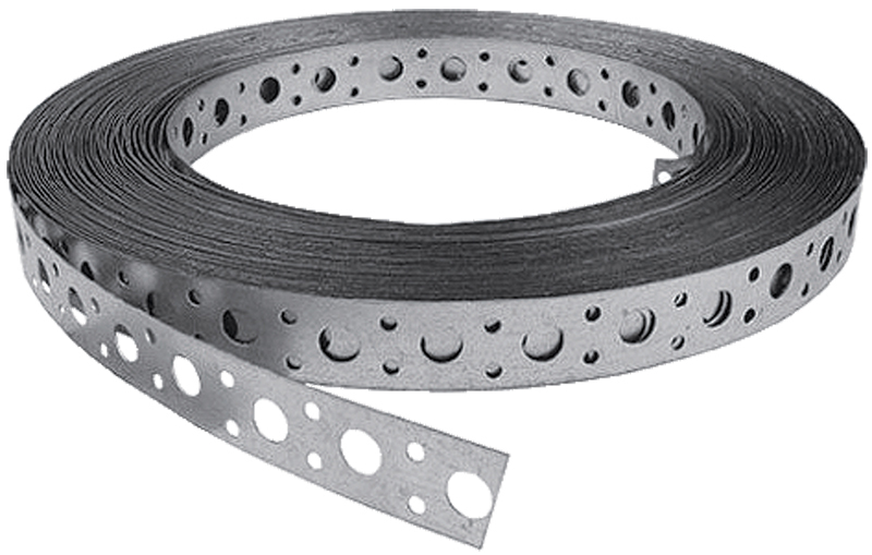 З-ЛП-20-07 Лента перфорированная монтажная, ПРЯМАЯ, 20х0,7мм (1-25м) Э